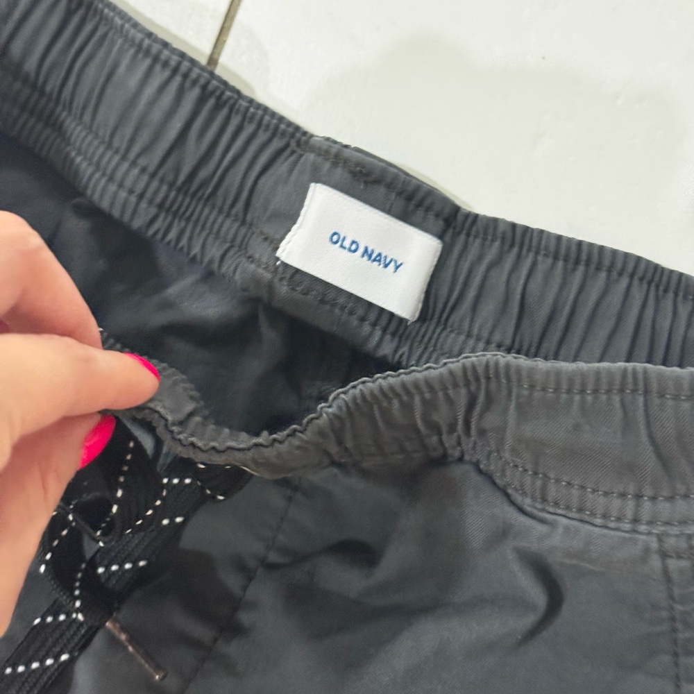 Old Navy Dark Gray Elastic Shorts